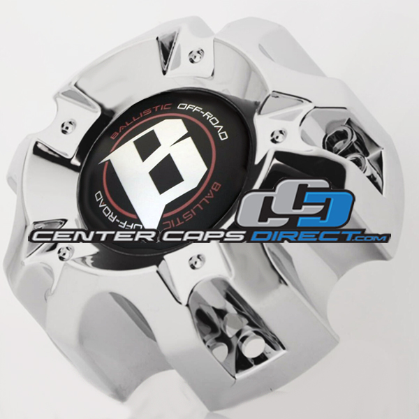 CAP-WX03-135/139.7-5H and or WX-03-135/139.7-5H Ballistic Wheels Center Cap with new Ballistic Logo