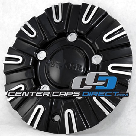 113S204 Starr Wheels Center Caps