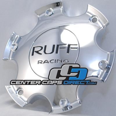 2 PIECE CAP Outside part #: 600401 TL6004-2090-CAP (6x135x139.7)-R286 AND Inside part#: R285-TL5001(5X114.3/127) Ruff Racing Wheels Center Cap