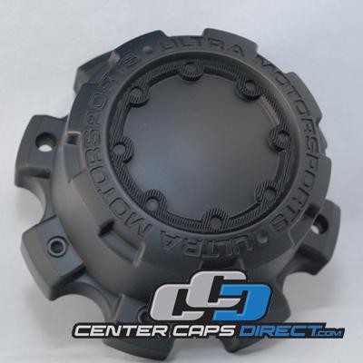 89-9880 Ultra Motorsports Wheels Center Cap Matte/Flat Black BLOW OUT PRICE!