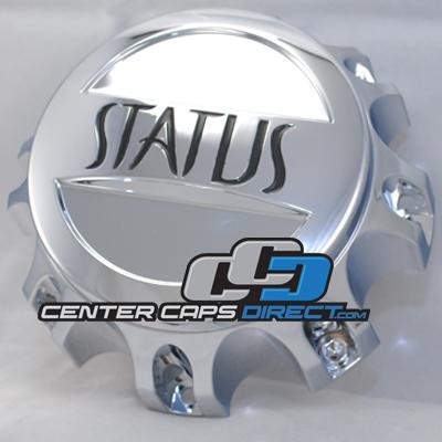 8 lug only C8035-1CAP/813 Status Wheels Center Cap