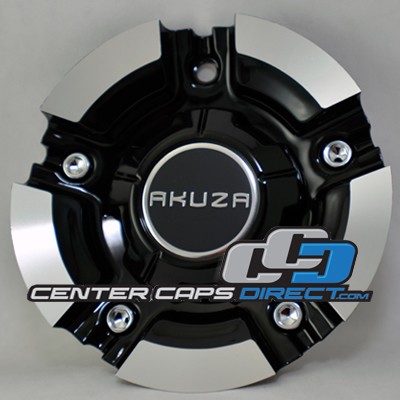 2 piece cap outside part number: EMR0844-CAR-AL and inside part number: EMR0844-AL-UP Akuza Wheels Center Cap