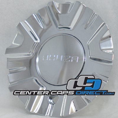 2 pc cap outside part#: EMR0847-CAR-CAP and inside part#: PCW3B-60G Akuza Wheels Center Cap Display Model