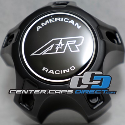 6192-1215-CAP CARA1215CH American Racing Center Cap Black Finish