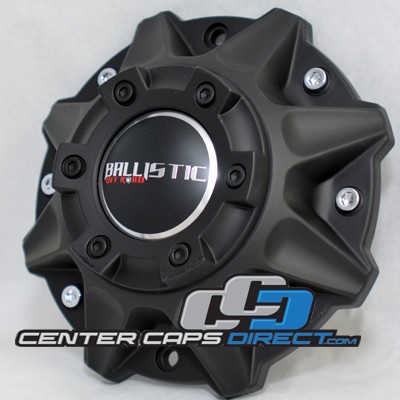  sticker says: EMR0845:OR-CAP(FB) AND CAP SAYS 2 piece cap outside part#: OR CAP CENTER LG1208-33 SDG0010 and inside part# OR CAP TOP LG1208-34 SDG0010 Ballistic Wheels Center Cap Display Model