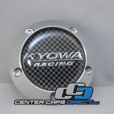 C-099 KR210  656 (Trek 10) Carbon Logo Kyowa Wheels Center Caps