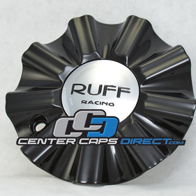 2 piece cap outside part#: C900602-1CAP-P932 and inside cap part#: C5080-2/R933 Ruff Racing Wheels Center Cap