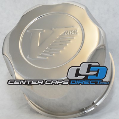 8 lug push thru metal cap measures 5.15