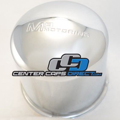 8 Lug Push through cap- 8x6.5 and 8x170  MB Motoring Wheels Center Cap