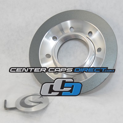 two piece cap missing center piece no part number measures 5.777