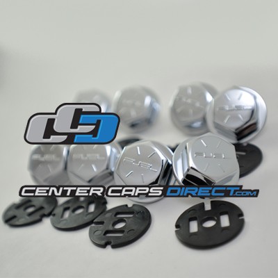 Fuel Hostage Bolt Kit 8-Pack  Replacement for part number: S911-05 (includes 8 plastic Bolts with FUEL logo and 8 Plastic clips) Fuel Offroad Hostage Wheels Bolts