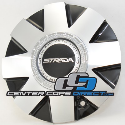 Outside part#: S28 81082285F-2 and Inside part #: S20 11512285F-2 Strada Wheels Center Cap Display Model