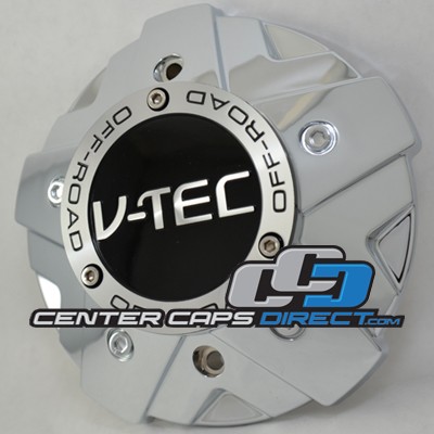2 piece cap outside part number: C394-8CL and inside part number: C394 V-Tec Wheels Center Cap