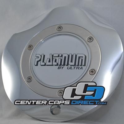 W-1855 Platinum Ultra Wheels Center Caps