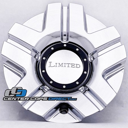 2 piece cap outside part#: C987-1 and inside cap part#: C987-3 Limited Wheels Center Cap Display Model